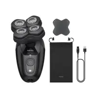 Philips Head Shaver | Pro 5000 Series HS5980/15 | Operating time (max) 60 min | Wet & Dry | Lithium | Deep Black
