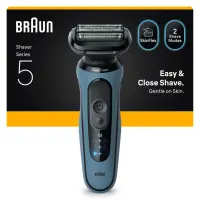 Braun Shaver | Series 5 52-A1000s | Operating time (max) 50 min | Wet & Dry | Lithium Ion | Blue/Black – pilt 2