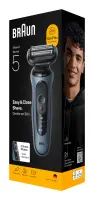 Braun Shaver | Series 5 52-A1000s | Operating time (max) 50 min | Wet & Dry | Lithium Ion | Blue/Black – pilt 3