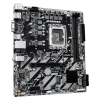 Gigabyte H810M S2H GEN5 | Processor family Intel | Processor socket LGA1851 | DDR5 | Supported hard disk drive interfaces SATA, M.2 | Number of SATA connectors 4 – pilt 3