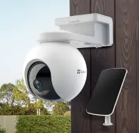 EZVIZ | CS-EB8 4G | Battery-powered PT camera with solar panel | PTZ | 8 MP | 4 mm | IP65 | H.264/H.265 | MicroSD, max. 512 GB – pilt 2