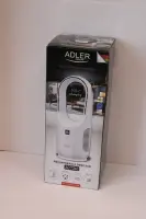 SALE OUT. Adler Bladeless Rechargeable Fan | AD 7343 | Desk Fan | Diameter 14 cm | Number of speeds 3 | White | DAMAGED PACKAGING