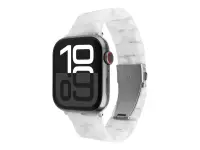 Fixed | Resin Strap for Apple Watch 38/40/41mm | Cloud White | Epoxy resin
