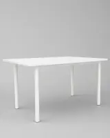 Laud NOWY STYL RICKO, valge, 150x80x75 cm