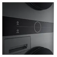 LG | Washing machine with dryer | WT1210BBF | Energy efficiency class A/C | Front loading | Washing capacity 12 kg | 1400 RPM | Depth 66 cm | Width 60 cm | Display | LED | Drying system | Drying capacity 10 kg | Steam function | Wi-Fi | Black