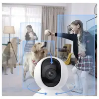 Reolink 4K Dual-Band Wi-Fi 6 Indoor Camera with Auto Tracking | E Series E340 | PTZ | 8 MP | 2.8-8mm/F1.6 | Micro SD, Max. 512GB – pilt 4