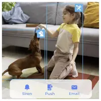 Reolink 4K Dual-Band Wi-Fi 6 Indoor Camera with Auto Tracking | E Series E340 | PTZ | 8 MP | 2.8-8mm/F1.6 | Micro SD, Max. 512GB – pilt 7