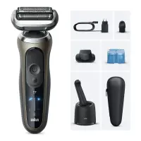 Braun Series 7 72-C7200cc Foolium pardel Trimmer Must, Kuld