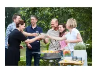 Barbecook Charcoal Barbecue Loewy 50 SST, 51.5 x 56 x 99 cm | BC-CHA-1005 | Silver