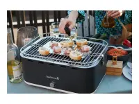 Barbecook Charcoal Table Grill Carlo, 44 x 33 x 21 cm | BC-CHA-1015 | Urban Grey