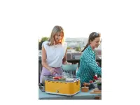 Barbecook Charcoal Table Grill Carlo , 44 x 33 x 21 cm | BC-CHA-1016 | Yellow Sunshine