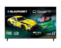 Blaupunkt 43FGC5500S | 43 | Smart TV | Google TV | Black