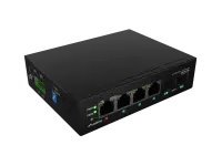 Lanberg | Switch Light IndustrialPoE 1xBT 3xAT 2xSFP Din Unmanagment Gigabit Ethernet | ILGE-4P-2S-90 | Unmanaged | Din rail – pilt 5