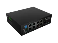 Lanberg | Switch PoE 4xBT 4xAT SFP/ETH Din Unmanagment Fast Ethernet | ILFE-8P-1GE-1S-120 | Unmanaged | Din rail, Rack – pilt 7