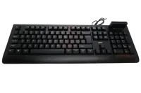 Acer AKW320 | Keyboard | Wired | US | Smart Card Reader | Black | Retil pack
