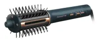 Rowenta Hair straightening brush/hair dryer | UB9720E0 | Ion conditioning | Number of heating levels 3 | 1100 W | Blue/Copper