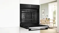 Bosch Oven | HBA572BB4 | 71 L | Electric | Pyrolytic/Hydrolytic | Touch | Height 59.5 cm | Width 59.4 cm | Black – pilt 7