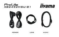IIYAMA XB2492HSU-B1 24inch IPS FHD – pilt 21