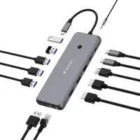 VERBATIM USB-C Pro Multiport Hub 13 Port