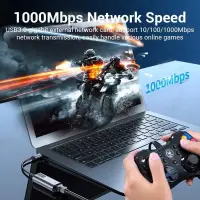 ADAPTER USB-C TO GIGABIT/0.15M CFNHB VENTION – pilt 3