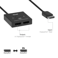 CLUB3D CSV-1009 videojagur DisplayPort 2x DisplayPort – pilt 9