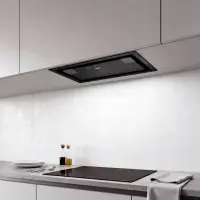 CATA Hood | GC DUAL 45 GBK/A | Canopy | Energy efficiency class A | Width 49.2 cm | 820 m³/h | Touch sensitive | LED | Black – pilt 5
