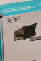 SALE OUT. DIGITUS Triple monitor mount, 3x 27", 3x 6 kg | Digitus Desk Mount | Triple Monitor Gas Spring Mount DA-90363 | Adjustable Height, Tilt, Swivel | 15-27 " | Maximum weight (capacity) 3x6 kg | DAMAGED PACKAGING | Silver