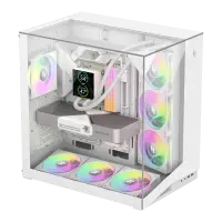 Gamemax Case | NEX C56 VC WH | ATX – pilt 8