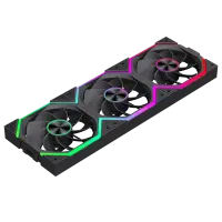 Gamemax FN12A-N2 WL-R | Case fan | Black