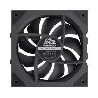 Gamemax FN12A-N2 WL-R | Case fan | Black – pilt 2