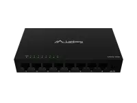 Lanberg | Switch 8x1GB/s Unmanagment Gigabit Ethernet Desktop 12V metal case | DSM1-1008 – pilt 2
