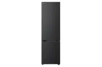 LG Refrigerator | GBBS726CEV | Energy efficiency class C | Free standing | Combi | Height 203 cm | Fridge net capacity 262 L | No Frost system | Freezer net capacity 113 L | Display | 34 dB | Essence Black Steel