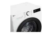 LG | Washing machine | F2WR509SBW | Energy efficiency class A | Front loading | Washing capacity 9 kg | 1200 RPM | Depth 48 cm | Width 60 cm | Display | LED | Steam function | White – pilt 4
