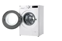 LG | Washing machine | F2WR509SBW | Energy efficiency class A | Front loading | Washing capacity 9 kg | 1200 RPM | Depth 48 cm | Width 60 cm | Display | LED | Steam function | White – pilt 5