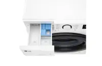 LG | Washing machine | F2WR509SBW | Energy efficiency class A | Front loading | Washing capacity 9 kg | 1200 RPM | Depth 48 cm | Width 60 cm | Display | LED | Steam function | White
