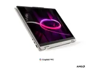 Lenovo Yoga 2-in-1 16AGP11 AMD | Seashell | 16 " | OLED | Touchscreen | WUXGA | 1920 x 1200 pixels | Glossy | AMD Ryzen AI 7 | 445 | 16 GB | Soldered LPDDR5X | Solid-state drive capacity 512 GB | AMD Radeon 840M Graphics | Windows 11 Home | 802.11be | Bluetooth version 5.4 | Keyboard language English | Keyboard backlit | Warranty 24 month(s) | Battery warranty 12 month(s) – pilt 4