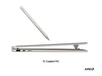 Lenovo Yoga 7 2-in-1 16AGP11 AMD | Seashell | 16 " | OLED | Touchscreen | WUXGA | 1920 x 1200 pixels | Glossy | AMD Ryzen AI 5 | 435 | 16 GB | Soldered LPDDR5X | Solid-state drive capacity 512 GB | AMD Radeon 840M Graphics | Windows 11 Home | 802.11be | Bluetooth version 5.4 | Keyboard language English | Keyboard backlit | Warranty 24 month(s) | Battery warranty 12 month(s) – pilt 13
