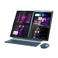 Lenovo Yoga Book 9 14IAH10 Intel | Tidal Teal | 2x14 " | OLED | Touchscreen | 2.8K WQXGA+ | 2880 x 1800 pixels | Intel Core Ultra 7 | 255H | 32 GB | Soldered LPDDR5X | Solid-state drive capacity 1000 GB | Intel Arc 140T GPU | Windows 11 Home | 802.11be | Bluetooth version 5.4 | Keyboard language English | Keyboard backlit | Warranty 24 month(s) | Battery warranty 12 month(s) – pilt 2