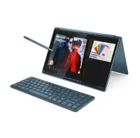 Lenovo Yoga Book 9 14IAH10 Intel | Tidal Teal | 2x14 " | OLED | Touchscreen | 2.8K WQXGA+ | 2880 x 1800 pixels | Intel Core Ultra 7 | 255H | 32 GB | Soldered LPDDR5X | Solid-state drive capacity 1000 GB | Intel Arc 140T GPU | Windows 11 Home | 802.11be | Bluetooth version 5.4 | Keyboard language English | Keyboard backlit | Warranty 24 month(s) | Battery warranty 12 month(s) – pilt 15
