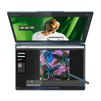 Lenovo Yoga Book 9 14IAH10 Intel | Tidal Teal | 2x14 " | OLED | Touchscreen | 2.8K WQXGA+ | 2880 x 1800 pixels | Intel Core Ultra 7 | 255H | 32 GB | Soldered LPDDR5X | Solid-state drive capacity 1000 GB | Intel Arc 140T GPU | Windows 11 Home | 802.11be | Bluetooth version 5.4 | Keyboard language English | Keyboard backlit | Warranty 24 month(s) | Battery warranty 12 month(s) – pilt 20