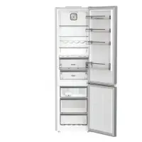 Whirlpool Refrigerator | WHK 26403 XP6E1 | Energy efficiency class C | Free standing | Combi | Height 203.5 cm | No Frost system | Fridge net capacity 249 L | Freezer net capacity 106 L | 36 dB | Pearl Inox – pilt 2