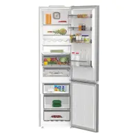 Whirlpool Refrigerator | WHK 26403 XP6E1 | Energy efficiency class C | Free standing | Combi | Height 203.5 cm | No Frost system | Fridge net capacity 249 L | Freezer net capacity 106 L | 36 dB | Pearl Inox – pilt 3