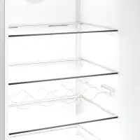 Whirlpool Refrigerator | WHK 26403 XP6E1 | Energy efficiency class C | Free standing | Combi | Height 203.5 cm | No Frost system | Fridge net capacity 249 L | Freezer net capacity 106 L | 36 dB | Pearl Inox – pilt 6