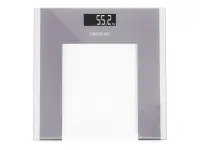 Cecotec Bathroom Scales | Surface Precision Healthy | Maximum weight (capacity) 180 | Grey/Transparent