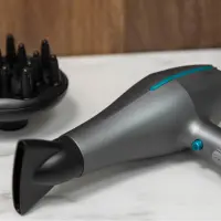 Cecotec Hair dryer | IoniCare 5300 Maxi Aura Black | 2200 W | Number of temperature settings 3 | Ionic function | Black/Grey | Diffuser nozzle