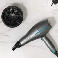 Cecotec Hair dryer | IoniCare 5300 Maxi Aura Black | 2200 W | Number of temperature settings 3 | Ionic function | Black/Grey | Diffuser nozzle – pilt 6