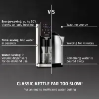 Caso HW 666 Inox | Turbo Hot Water Dispenser | Electric | 2200-2600 W | 2.7 L | Plastic/Stainless Steel | Stainless steel/Black – pilt 7