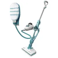 BLACK & DECKER 9in1 Steam cleaner | FSMH1351SM-QS | Power 1300 W | Water tank capacity 0.5 L | Teal/White – pilt 2