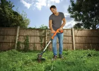 BLACK & DECKER Lawnmower - trimmer ST182320-QW, 18V, 1x2.0 Ah | Cordless – pilt 7