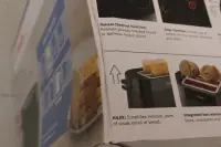 SALE OUT. Bosch Compact Toaster | TAT2M123 MyMoment | Power 950 W | Number of slots 2 | Housing material Plastic | Black | DAMAGED PACKAGING